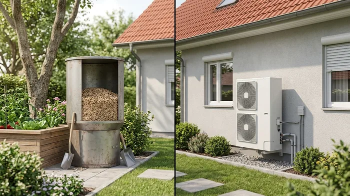 Pelletheizung oder Wärmepumpe: Was lohnt sich wirklich?